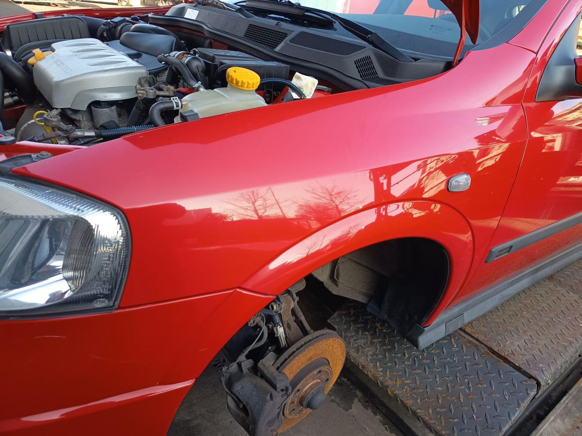 Opel Astra G original Kotfl&uuml;gel links Y547 Magmarot Baujahr 1998