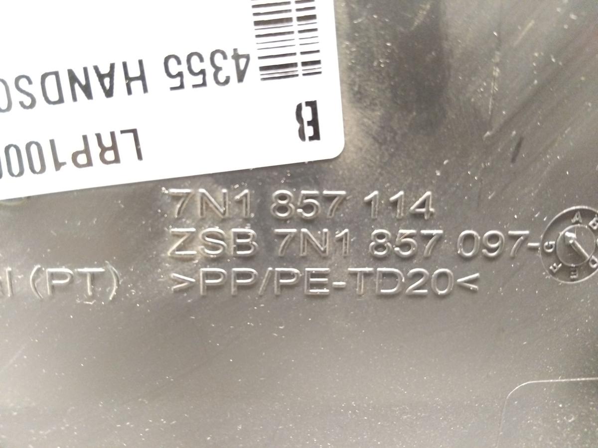 Seat Alhambra 7N original Handschuhfach Handschuhkasten titanschwarz Bj.2015