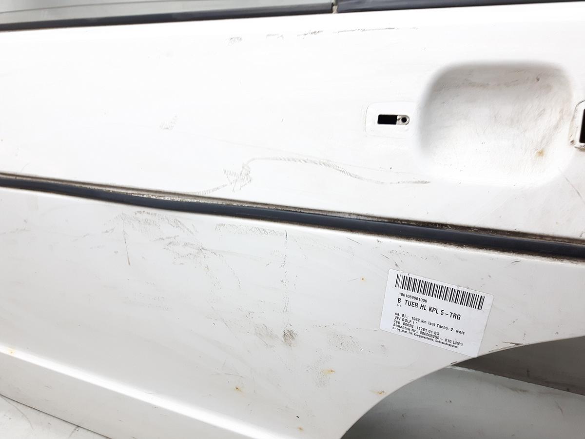 VW Golf 1 Tür hinten links weiß 5türig Schrägheck BJ1982