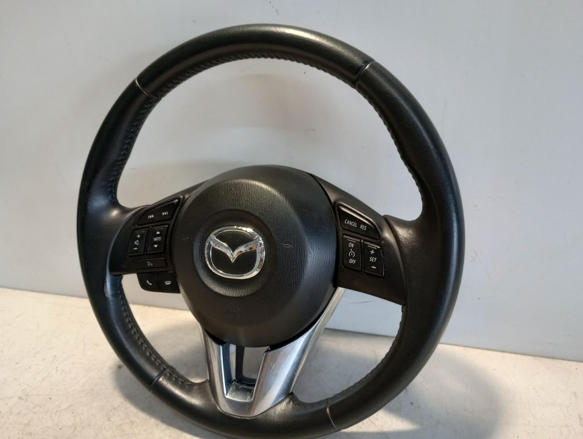 Mazda CX-5 orig Lenkrad Leder Multifunktion mit Airbageinheit schwarz Bj 2013