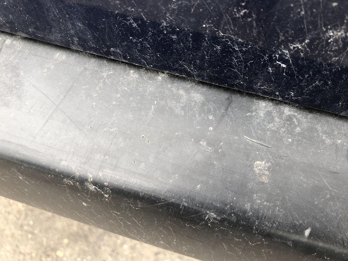 Peugeot 207SW Sto&szlig;f&auml;nger hinten Sto&szlig;stange Hecksch&uuml;rze Hecksto&szlig;stange KPL blau
