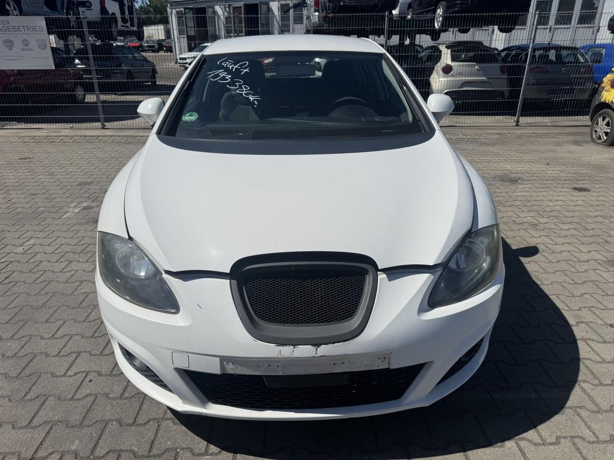 Seat Leon 1P original Kotfl&uuml;gel vorn links LB9A Candyweiss Bj.2010