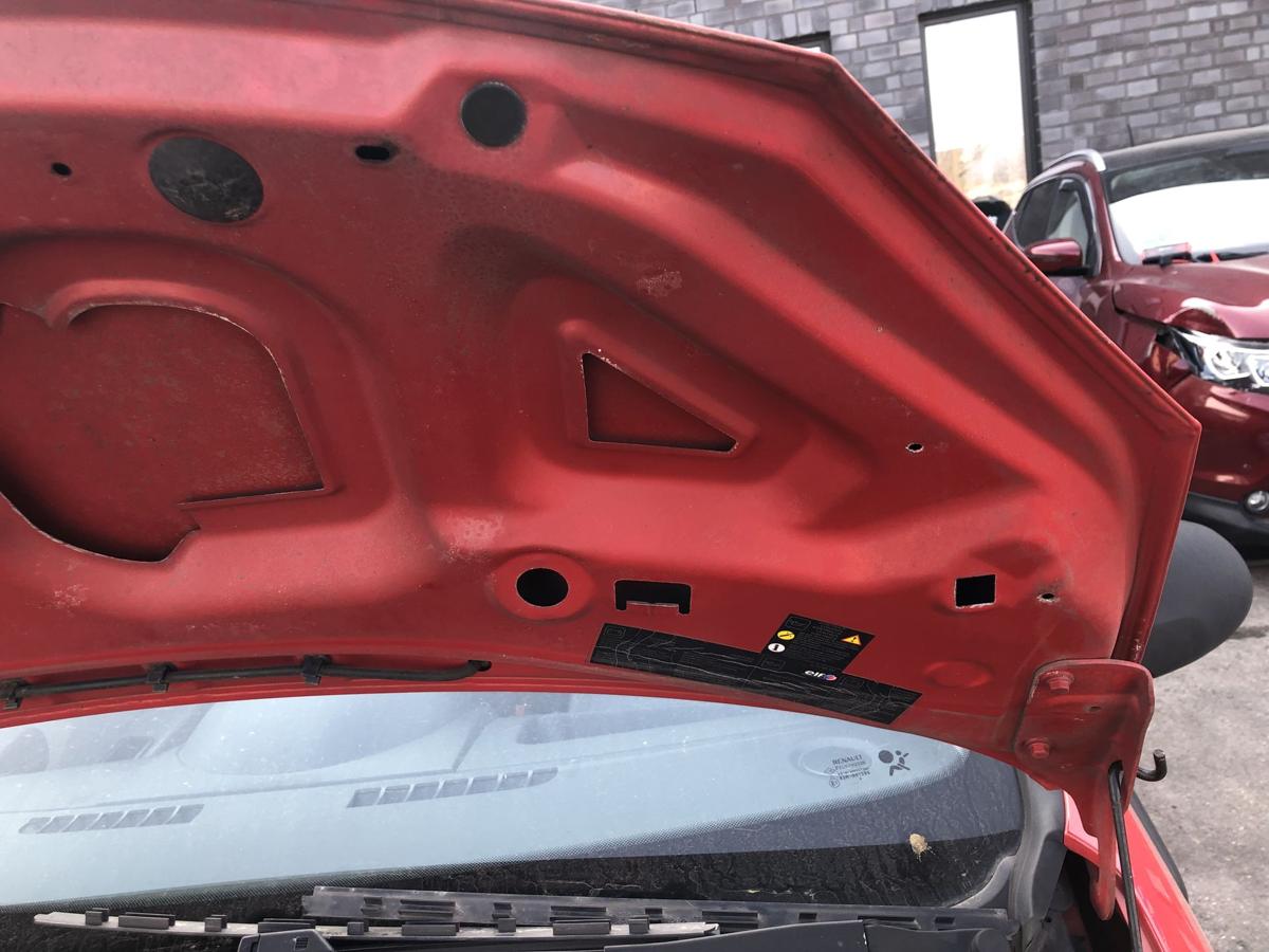 Renault Twingo 2 II Motorhaube Haube Klappe Deckel vorn OV727 Spanischrot