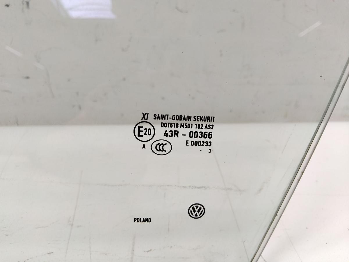 VW Touareg 2 7P Türscheibe vorn links VSG Verbundsicherheitsglas grün Bj.2013