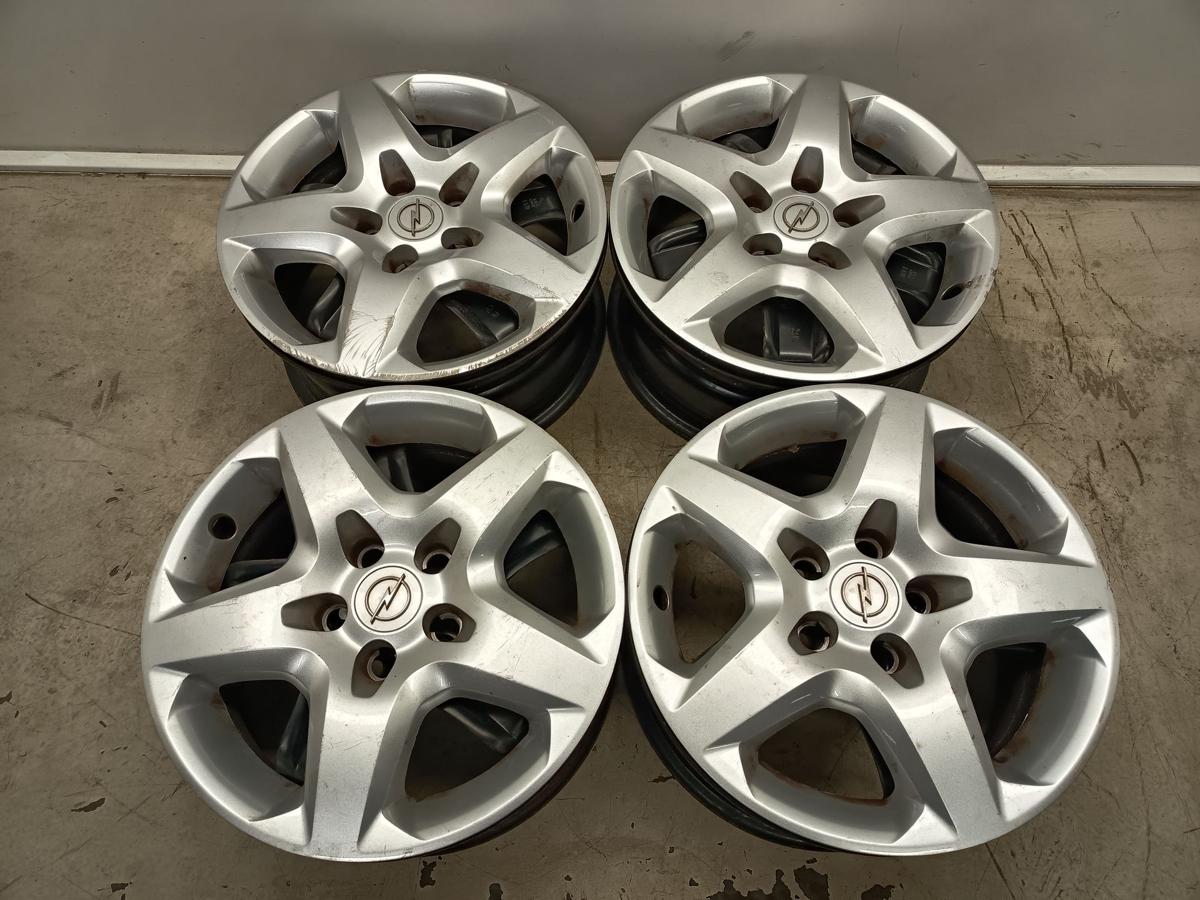 Opel Astra H original Stahlfelgensatz Sportstahlfelge 6,5x16 ET39 Baujahr 2009