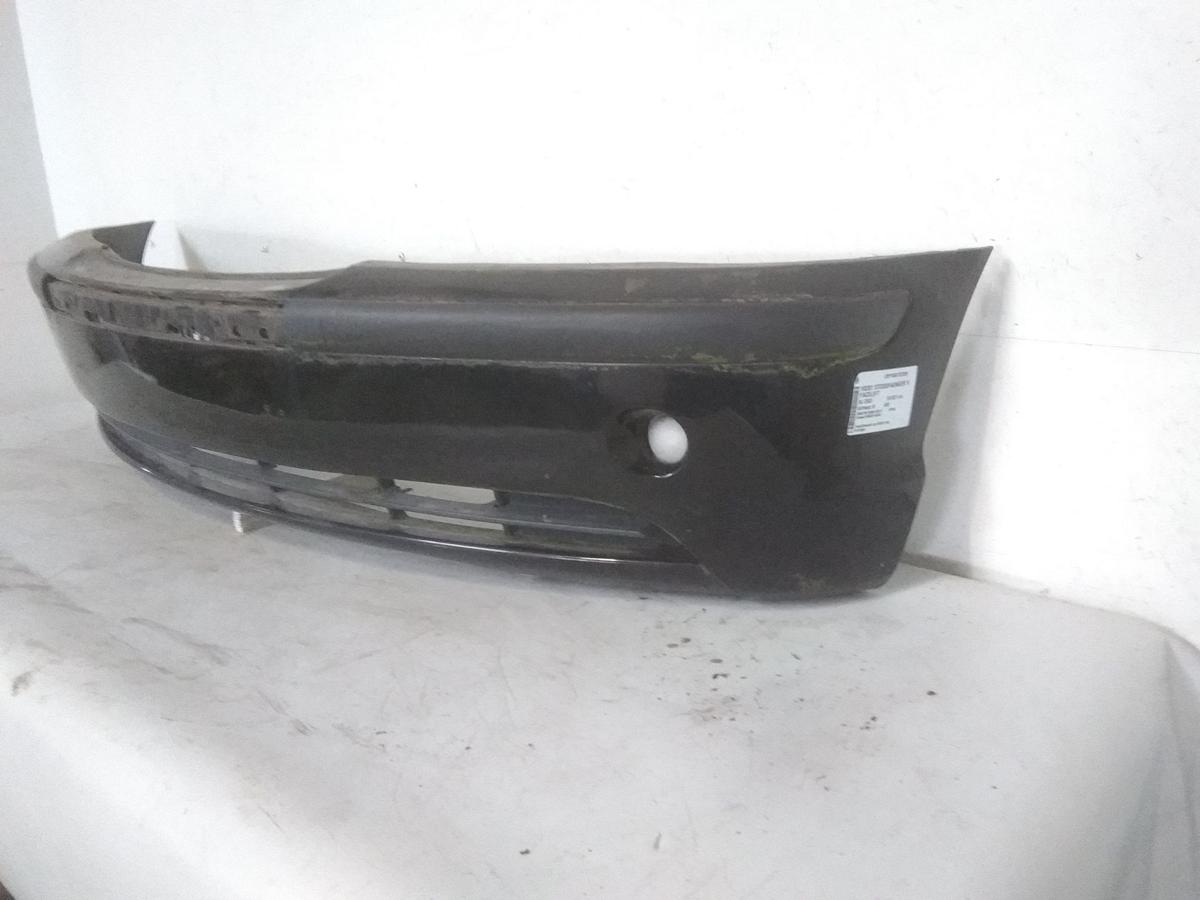 BMW 3er E46 Facelift original Stoßstange Stossfänger vorn schwarz II 668 BJ2003