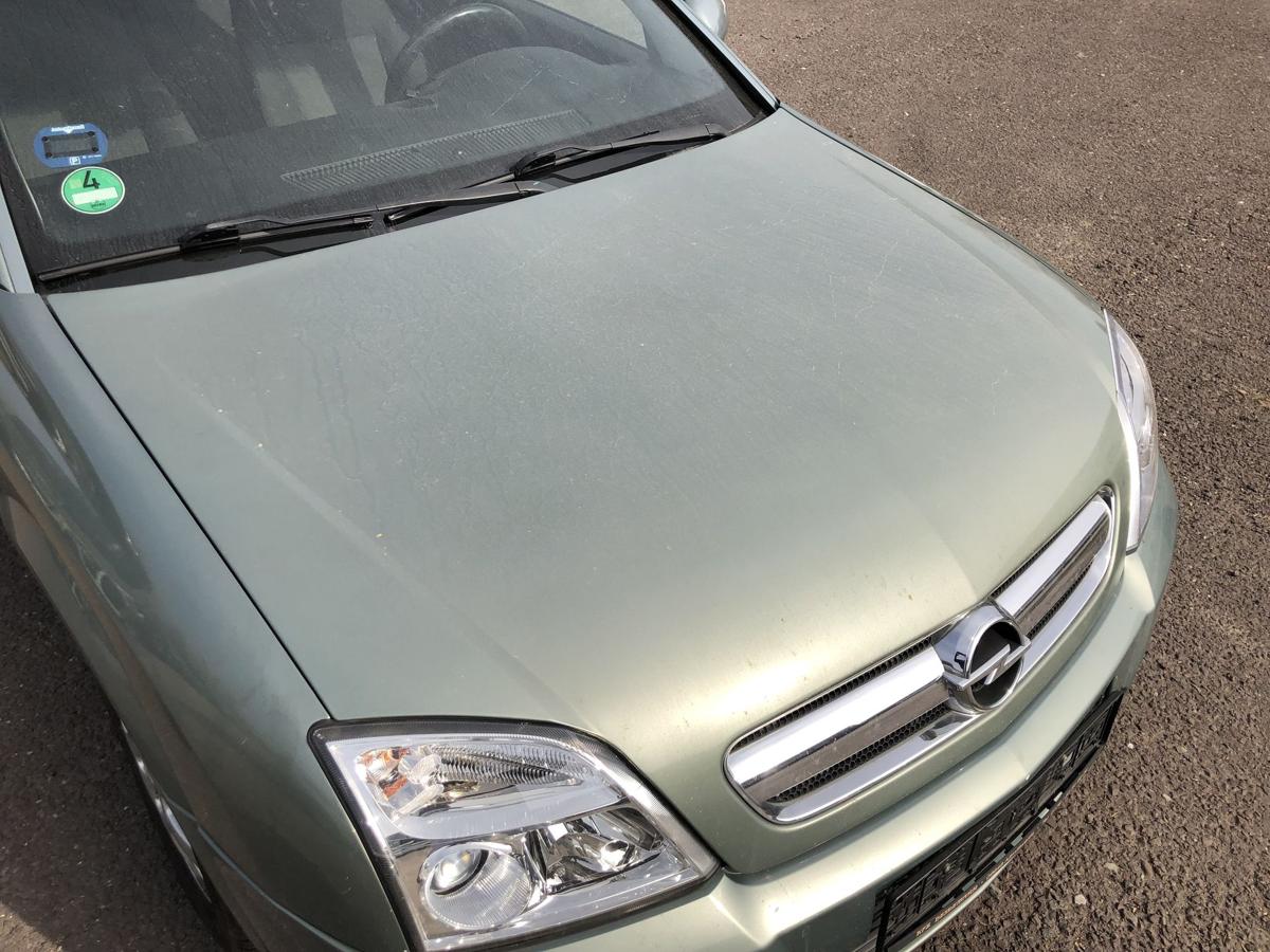 Opel Signum F48 Motorhaube Haube Klappe Deckel Grill K&uuml;hlergrill 3LU Bambusgr&uuml;n