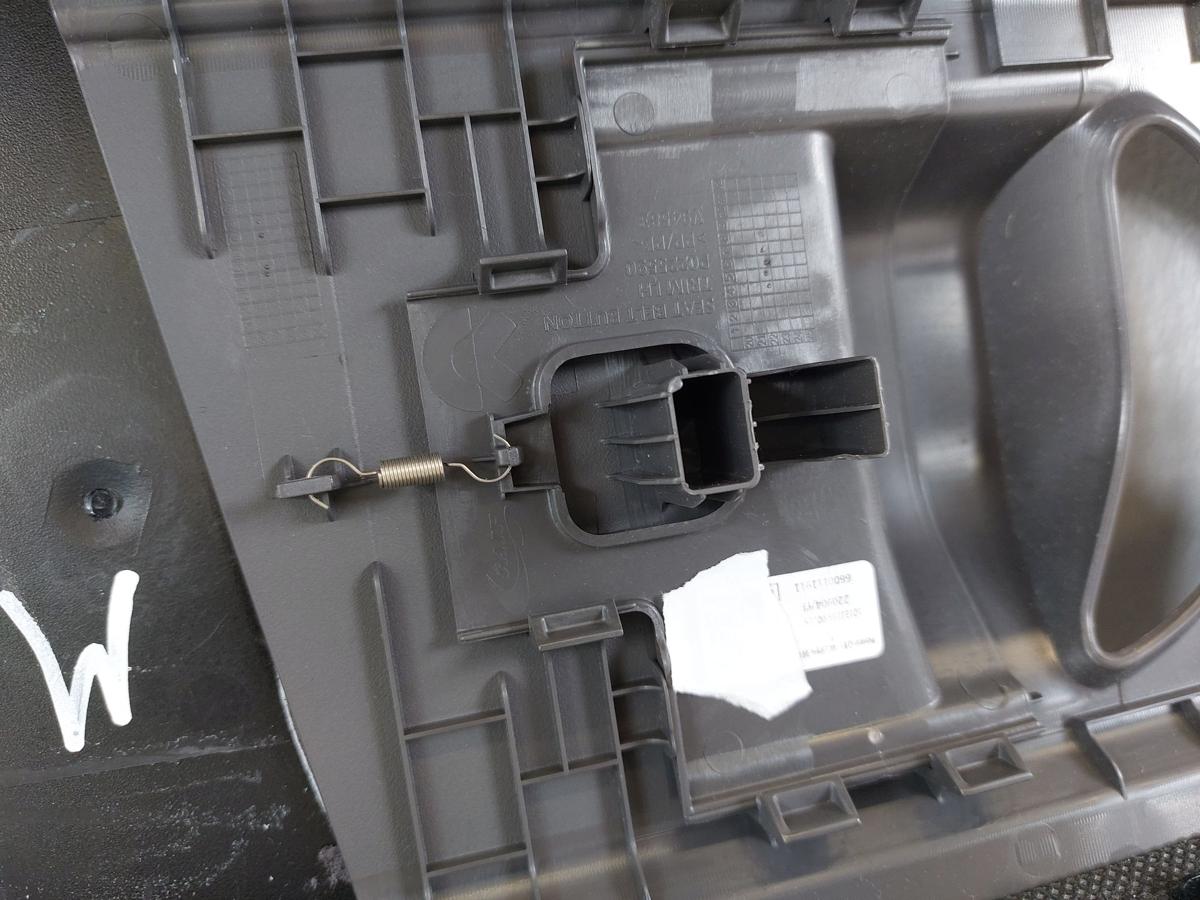 NIO ET7 Elektro Innenverkleidung B-Säule links oben Gurtdurchführung Microfaser