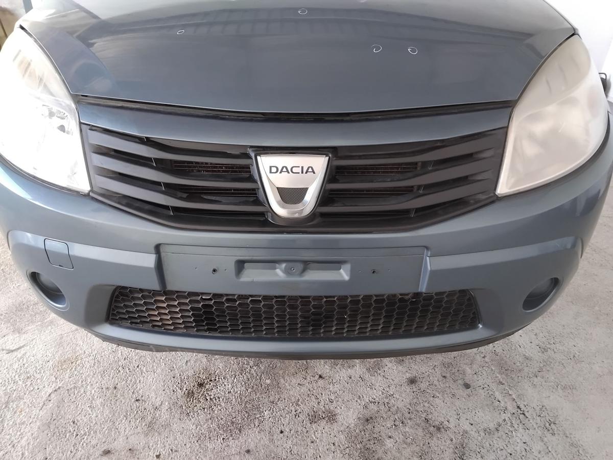 Dacia Sandero 1 original Stoßfänger Stoßstange vorn blaumetallic TERNF BJ2009