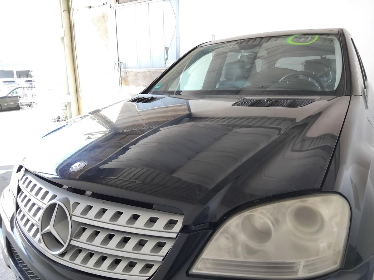 Mercedes ML164 original Motorhaube Deckel vorn 197 obsidianschwarz BJ2006