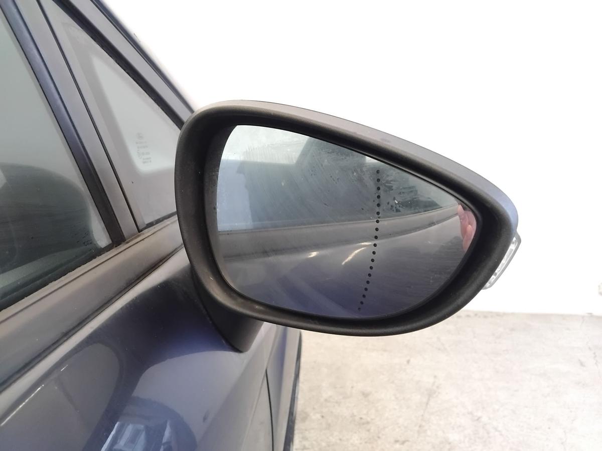 Ford Fiesta JA8 orig Au&szlig;enspiegel rechts elektrisch&beheizt Atlantikblau BJ2011