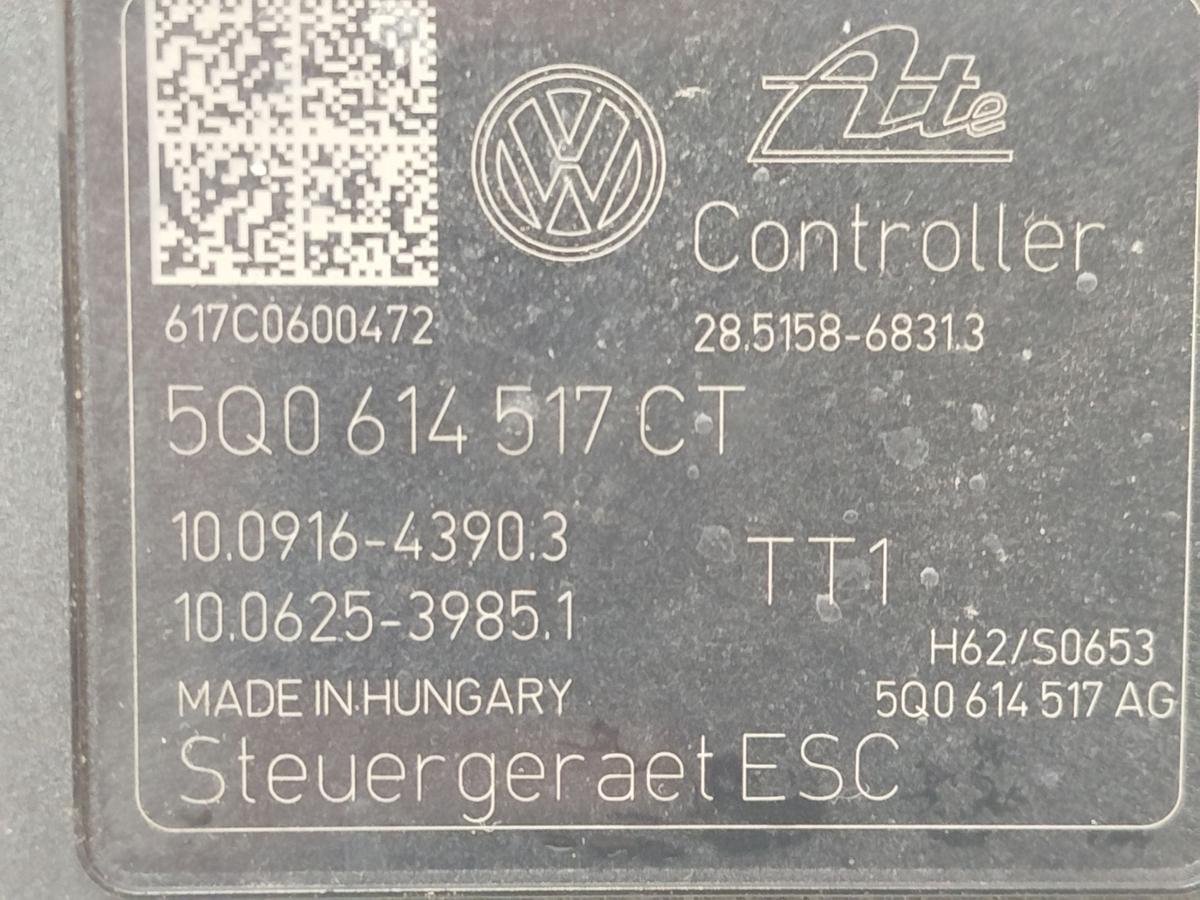 VW Golf Sportsvan AUV ab17 ABS Hydroaggrgat Pumpe Block Steuerger&auml;t ESP