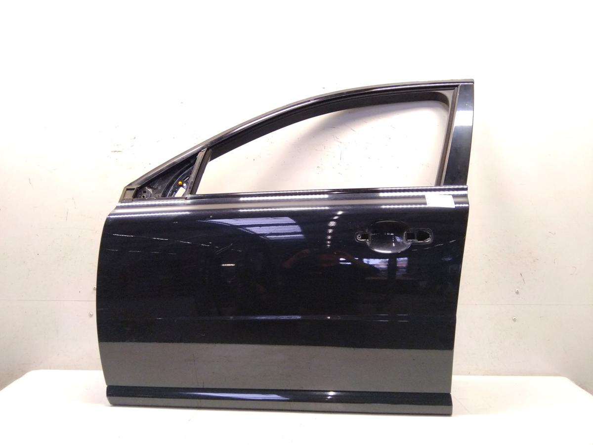 Volvo V70 III Tür vorn links Fahrertür schwarzmetallic black sapphire Bj.2010