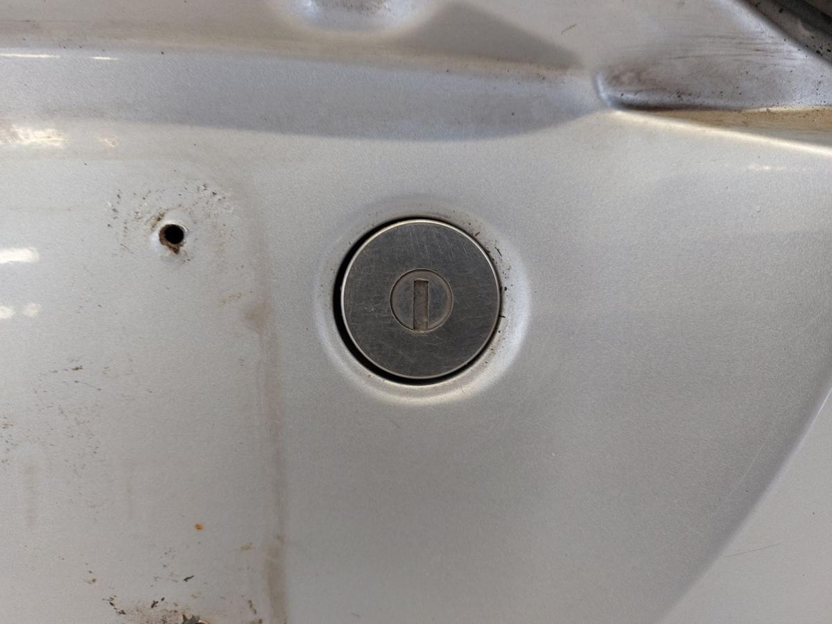 Peugeot 206 CC Cabrio Heckklappe Kofferraumdeckel Unterteil EZR silber