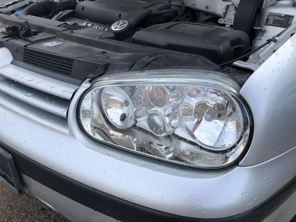 VW Golf 4 IV 1J Scheinwerfer links Hauptscheinwerfer Halogen mit Nebel Valeo OE