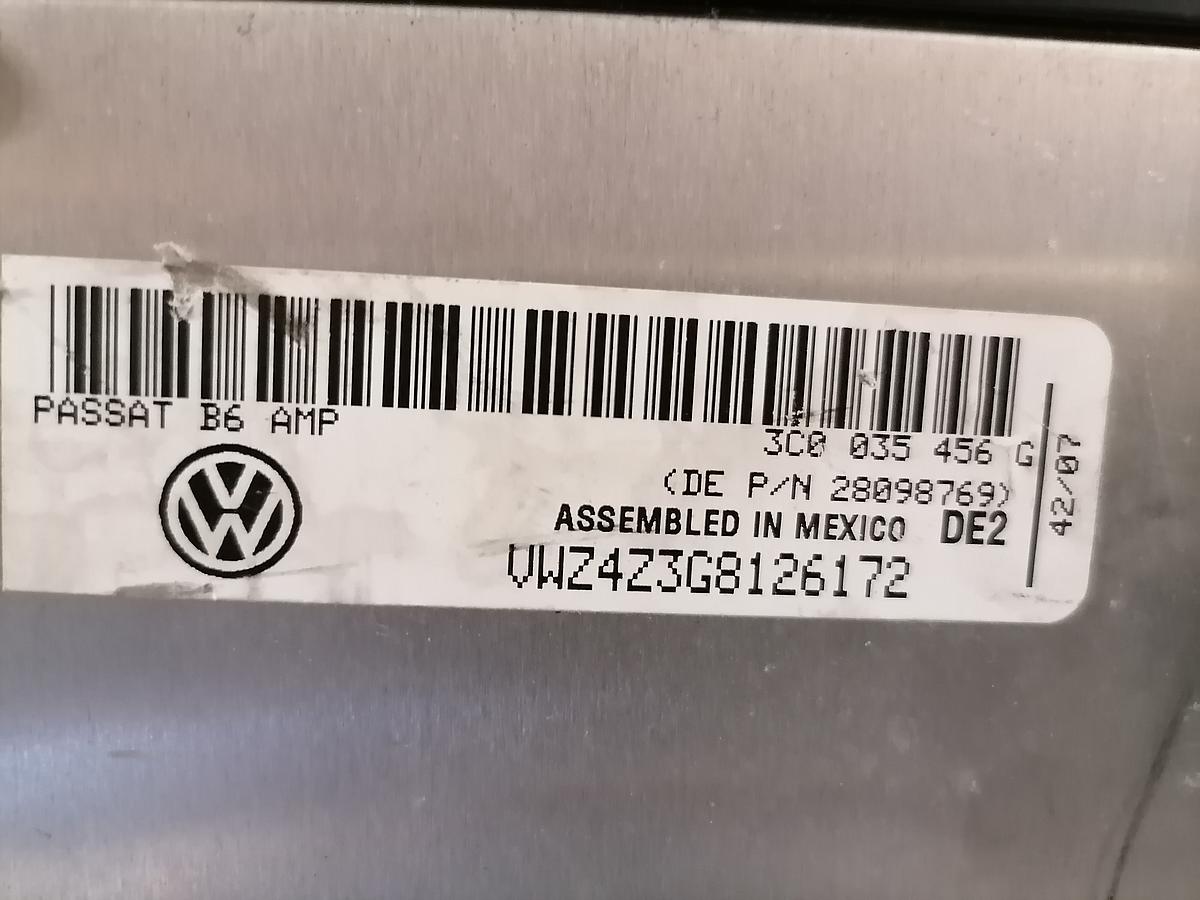 VW Passat 3C Verstärker 3C0035456G Audio BJ2006