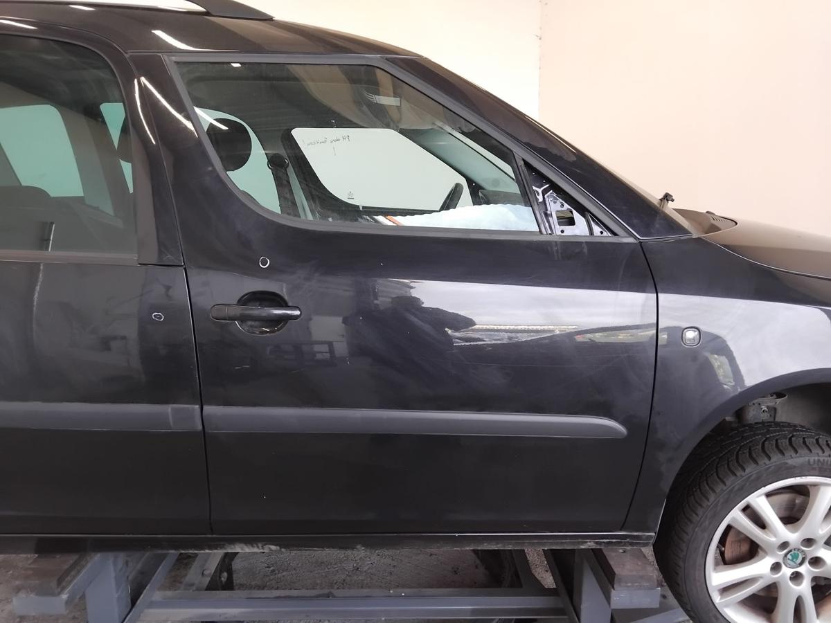 Skoda Roomster 5J T&uuml;r vorn rechts Beifahrert&uuml;r BJ2008 LF9R Blackmagicmetallic