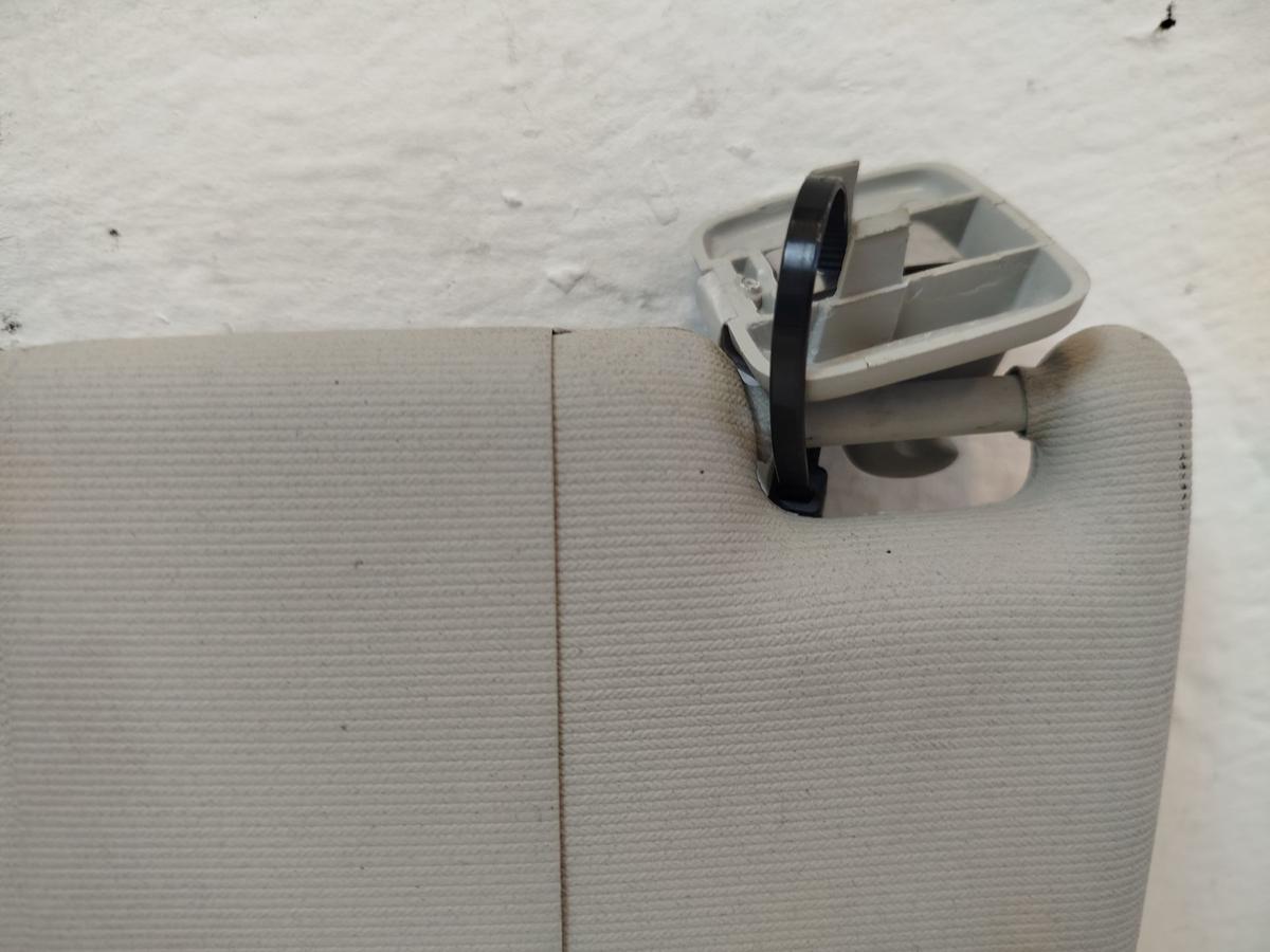 VW Passat 3C B7 Variant Sonnenblende vorn links Fahrerseite mit Spiegel