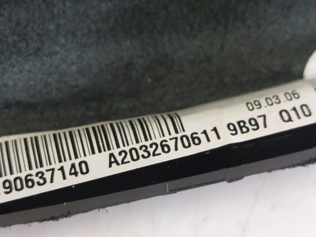 Mercedes W211 E Klasse Schalthebel Schaltknauf Elegance 6G Manschette Echtleder