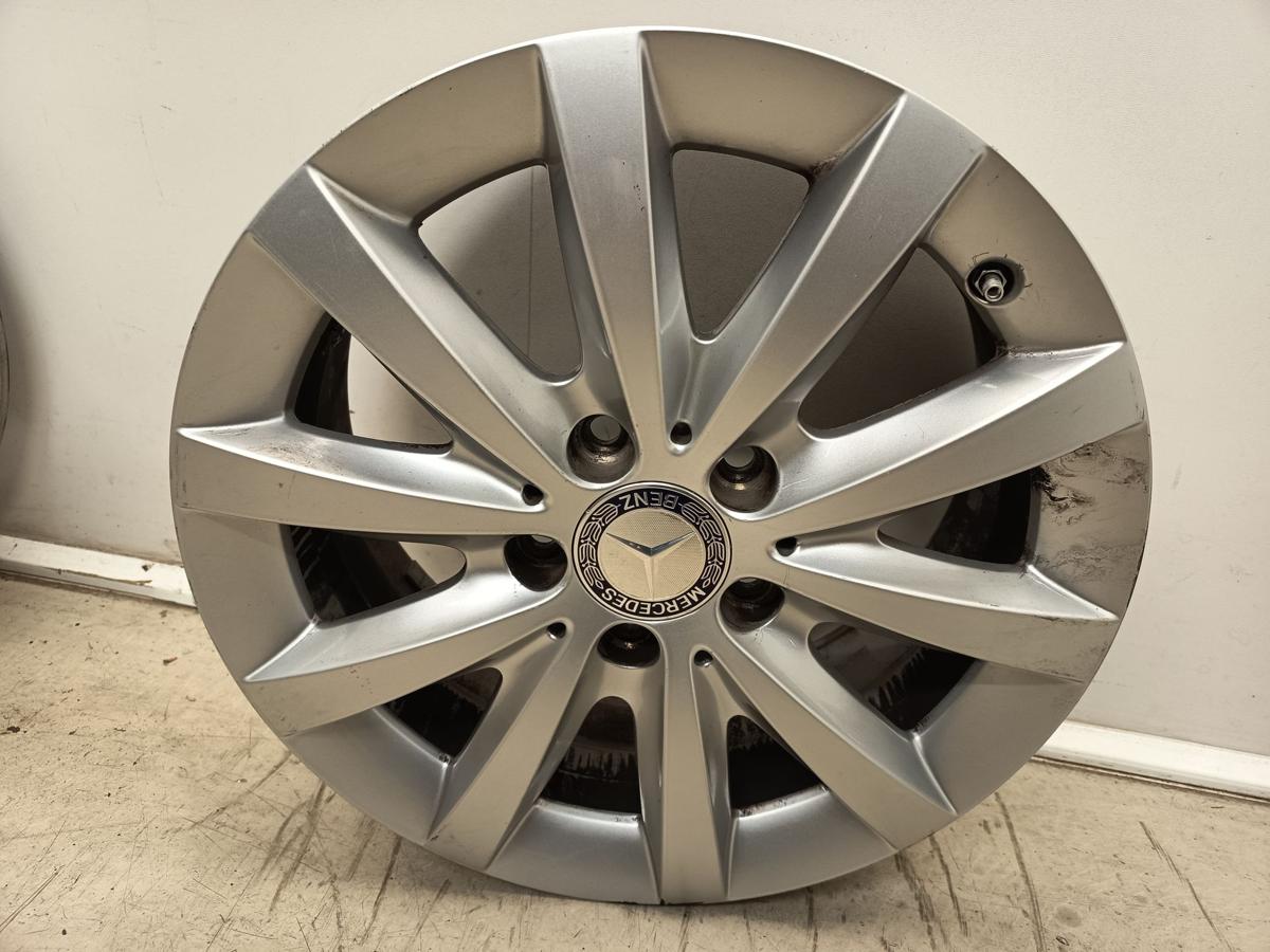 Mercedes W246 original Satz Alufelgen 6,5x16 ET49 Bj 2014