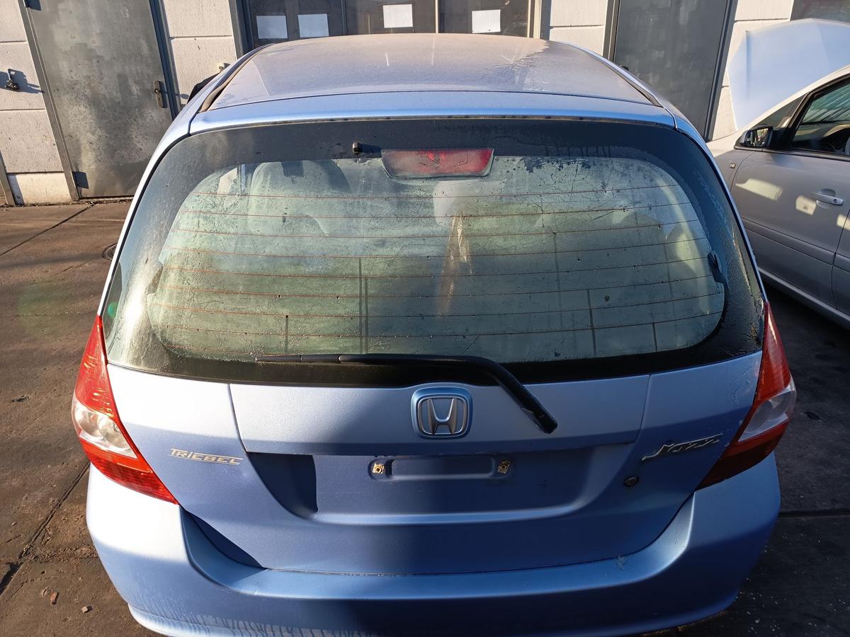 Honda Jazz GD1 original Heckklappe mit Scheibe B506M Ice Blue vor Facelift Bj 02