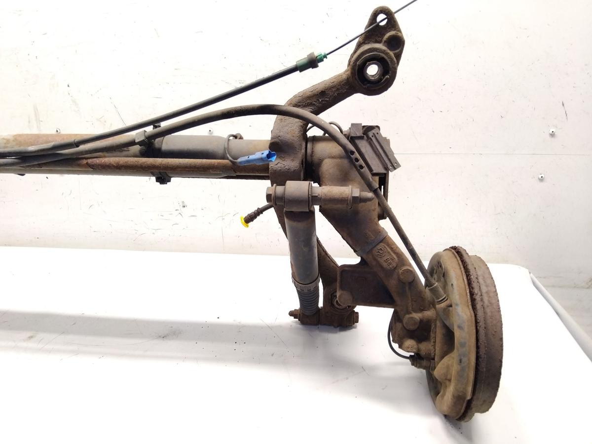 Peugeot 206+ 1.4 original Hinterachse trommelgebremst mit ABS Bj.2009