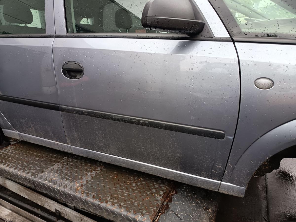 Opel Meriva A orig Tür vorn rechts Beifahrertür Z163 Silber Bj 2003