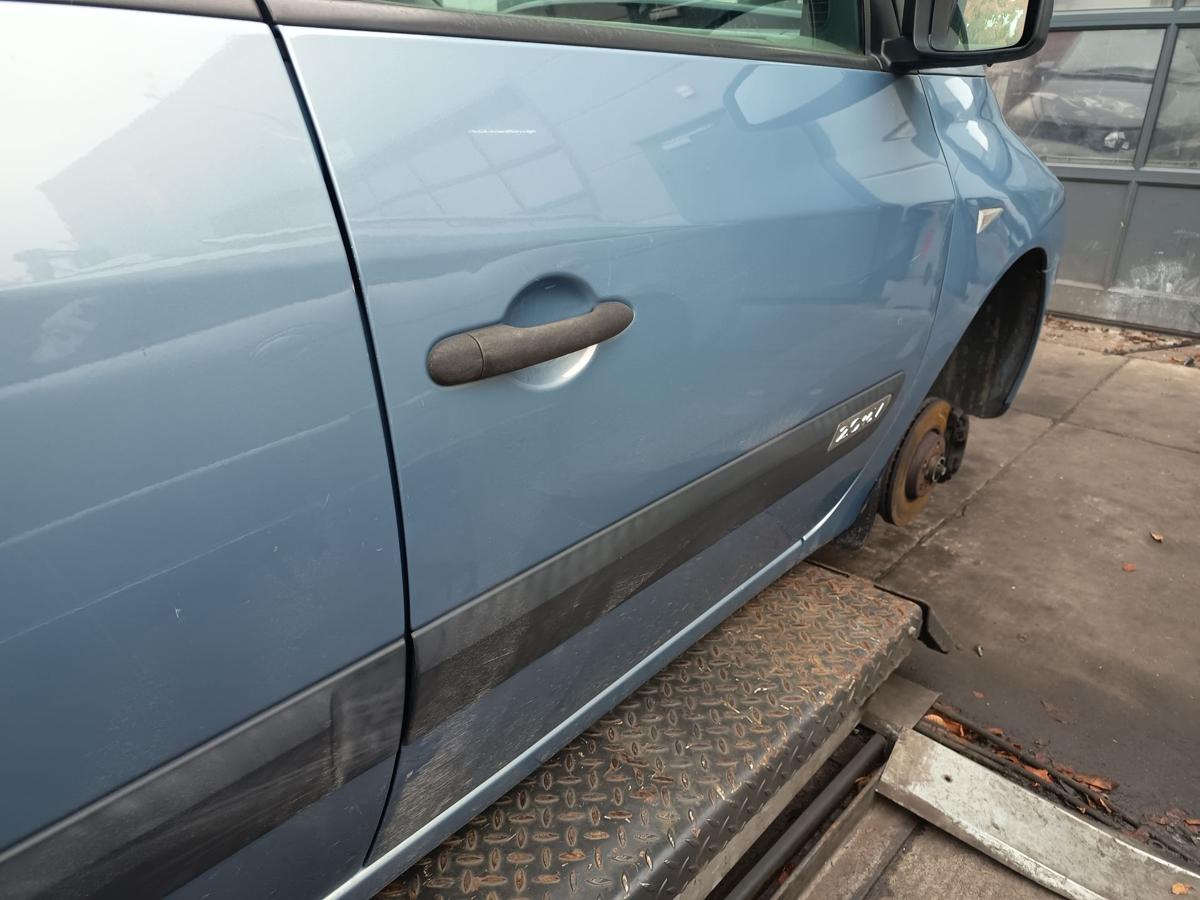 Renault Espace IV JK0/JK1 Bj 2003 original Tür vorn rechts Beifahrer Blue Ted47