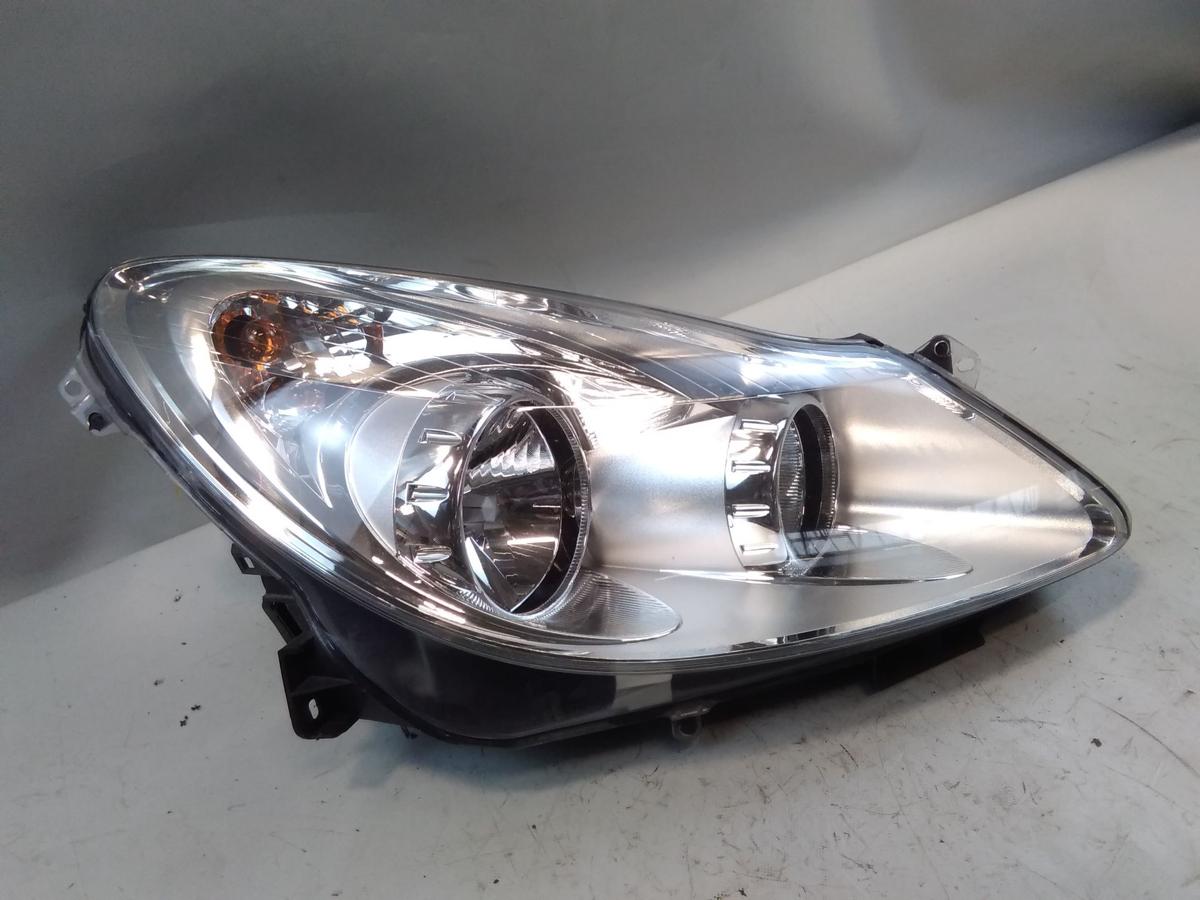 Opel Corsa D original Scheinwerfer rechts chrom Valeo Halogen mit LWR BJ2006