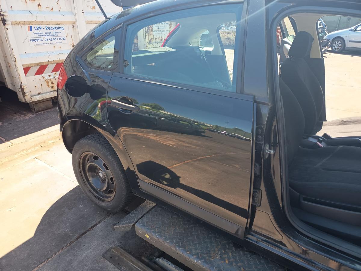 Citroen C4 5t&uuml;rig original T&uuml;r hinten rechts Fond KTV Perla Nera Bj 2008