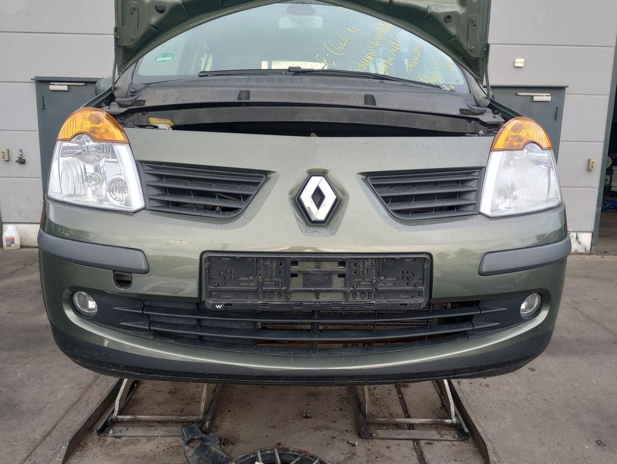 Renault Modus orig Stoßstange Stossfänger vorn C67 Thymiangrün Bj 2004