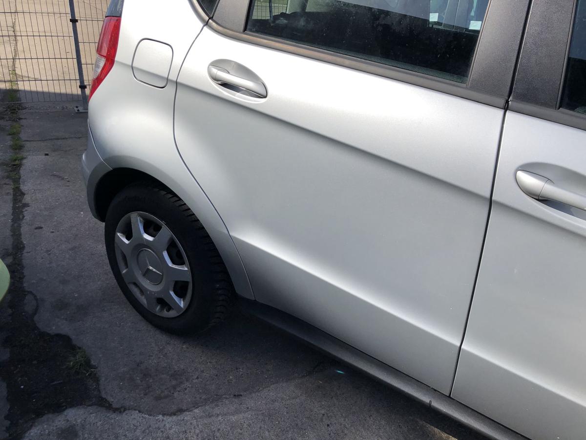 Mercedes W169 A Klasse Mopf T&uuml;r hinten rechts Fondt&uuml;r Rohbau 761 Polarsilber