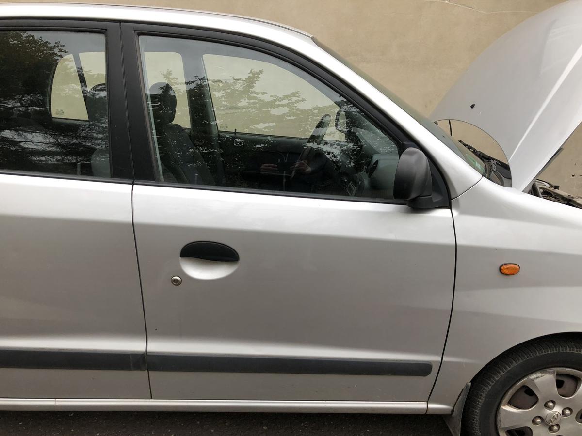 Hyundai Atos Prime Tür vorne rechts Beifahrertür Bright silvermet