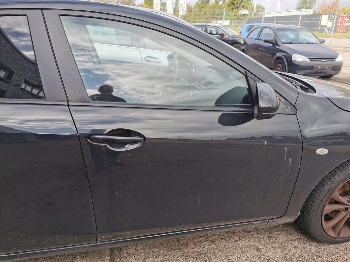 Mazda 3 BL Beifahrertür Tür Autotür Rohbautür vorn rechts 16W Granitschwarz 5TRG