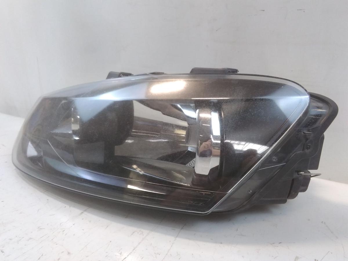 VW Polo 6R Scheinwerfer links beschädigt Valeo mit LWR Bj.2009 starke Gebrauchsspuren