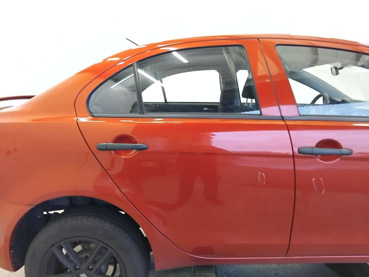 Mitsubishi Lancer 8 CY0 T&uuml;r hinten rechts P26B Karminrotmetallic BJ2015