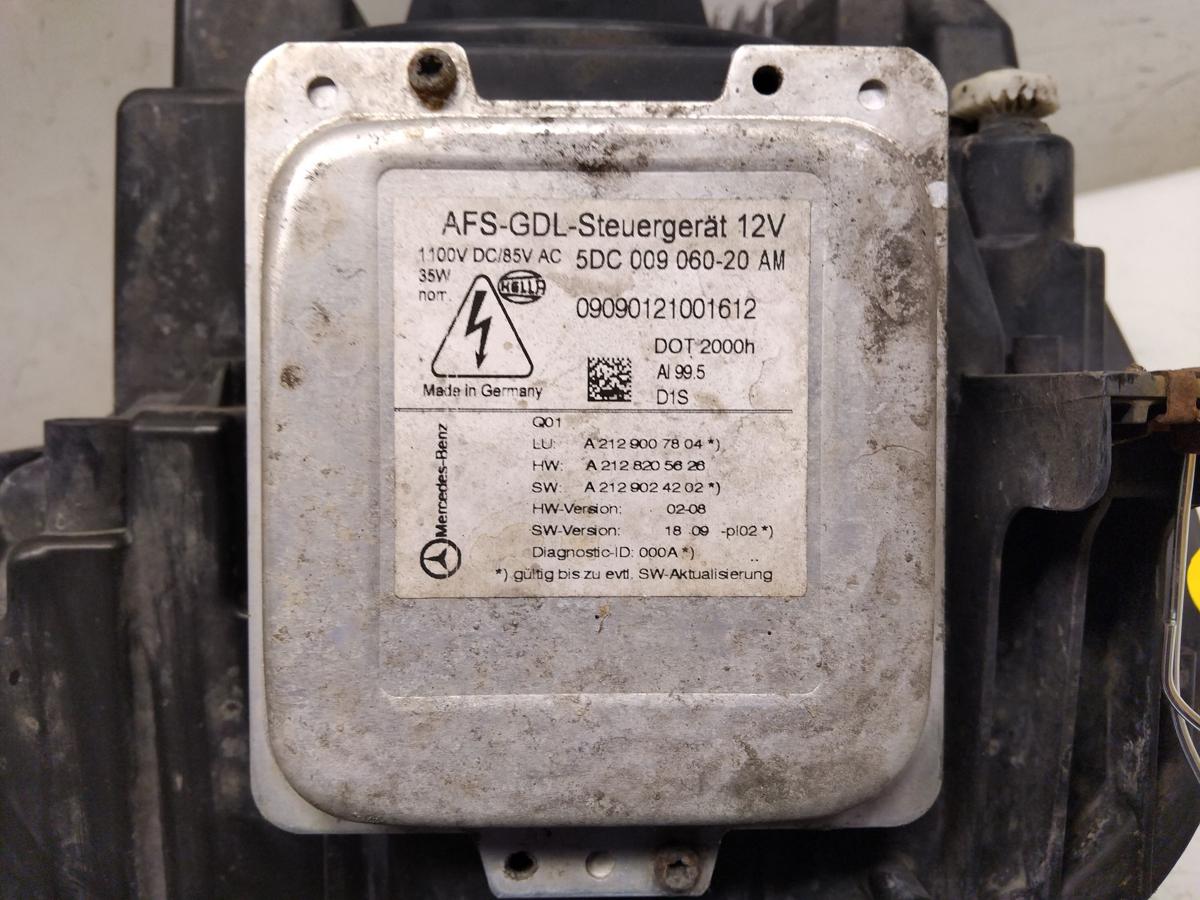 Mercedes E-Klasse Coupe C207 original Bi-Xenon Scheinwerfer rechts Bj.2009