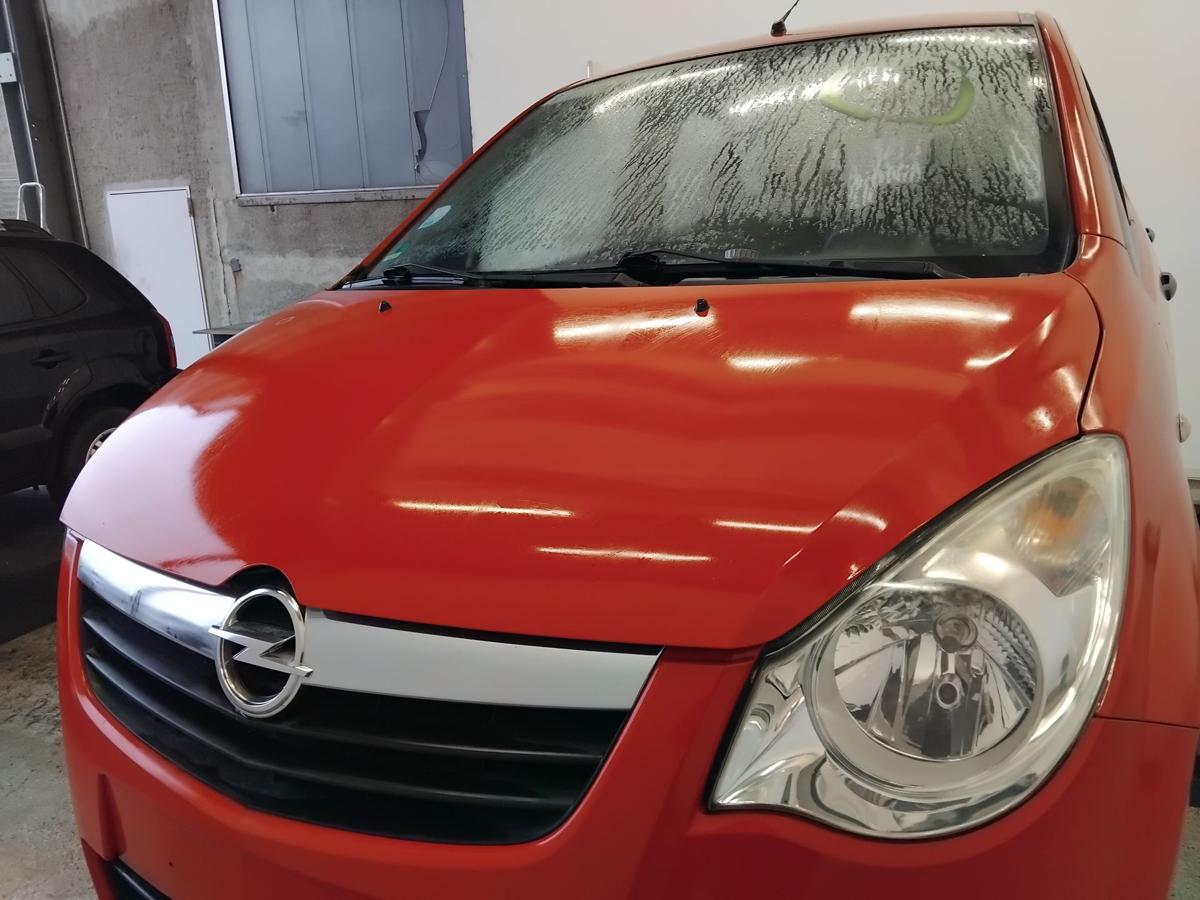 Opel Agila B original Motorhaube Deckel vorn 4VA blaze red glutrot BJ2009