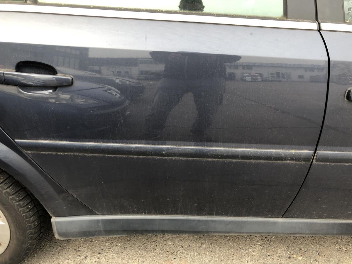 Opel Vectra C T&uuml;r hinten rechts Fondt&uuml;r Rohbau 4XU Metroblau 2003 bis 2009