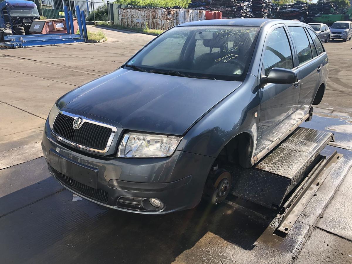 Skoda Fabia I 6Y original Aussenspiegel links elektrisch F7V Graphite grey Bj 05