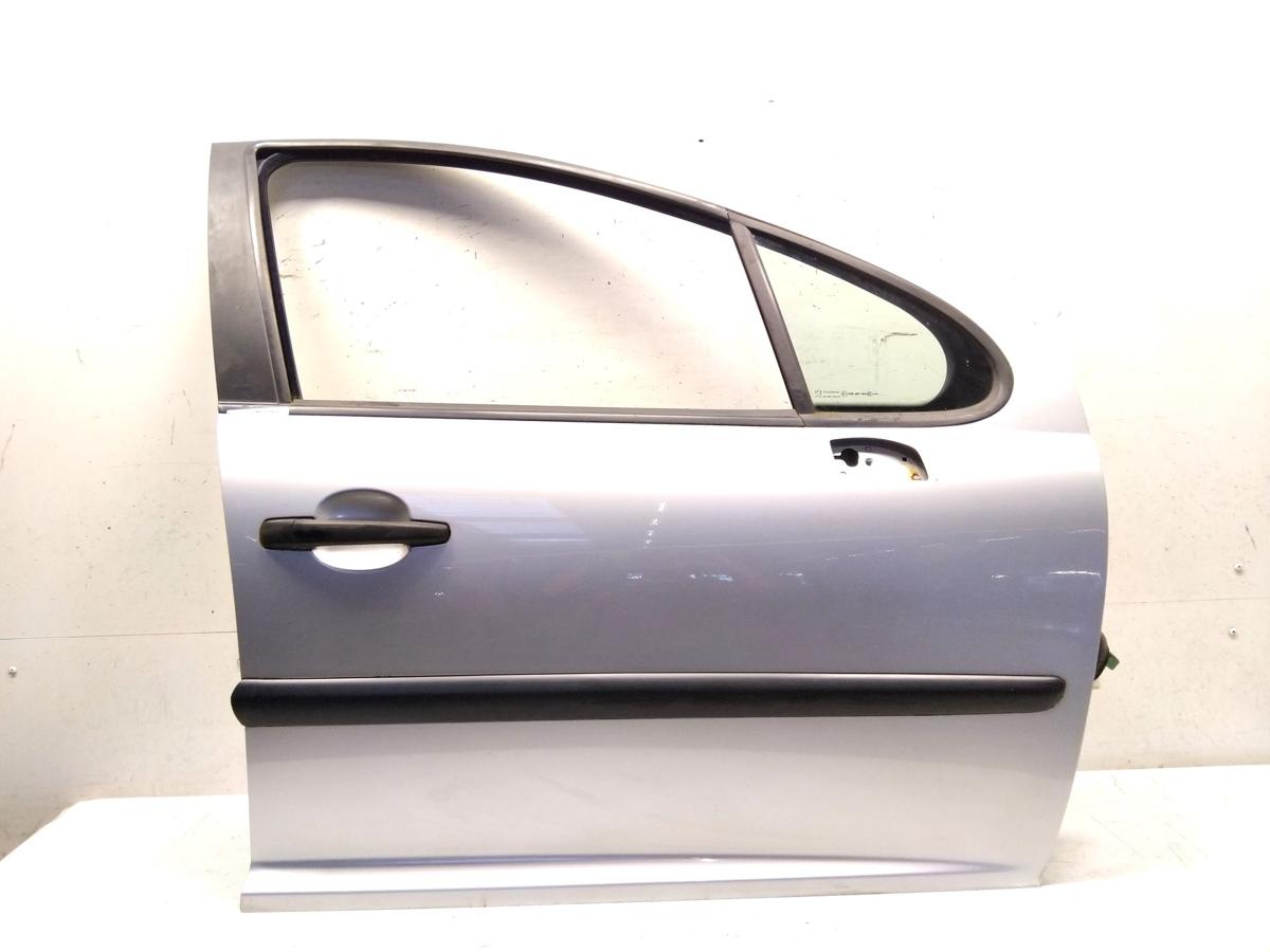 Peugeot 207 SW Tür vorn rechts Beifahrertür silber EZR aluminiumgrau Bj.2007