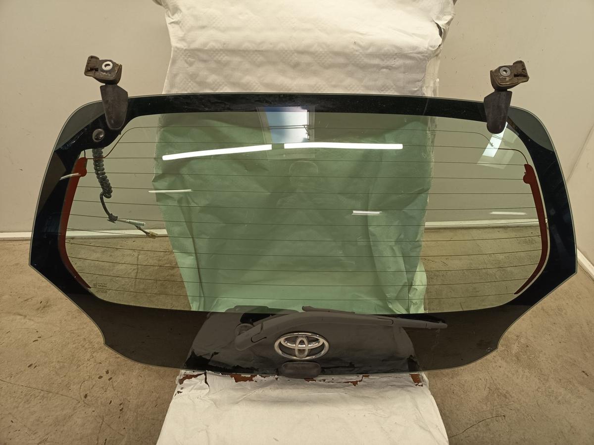 Toyota Aygo original Heckklappe 068 Pianosaweiss vor Facelift Bj 2007
