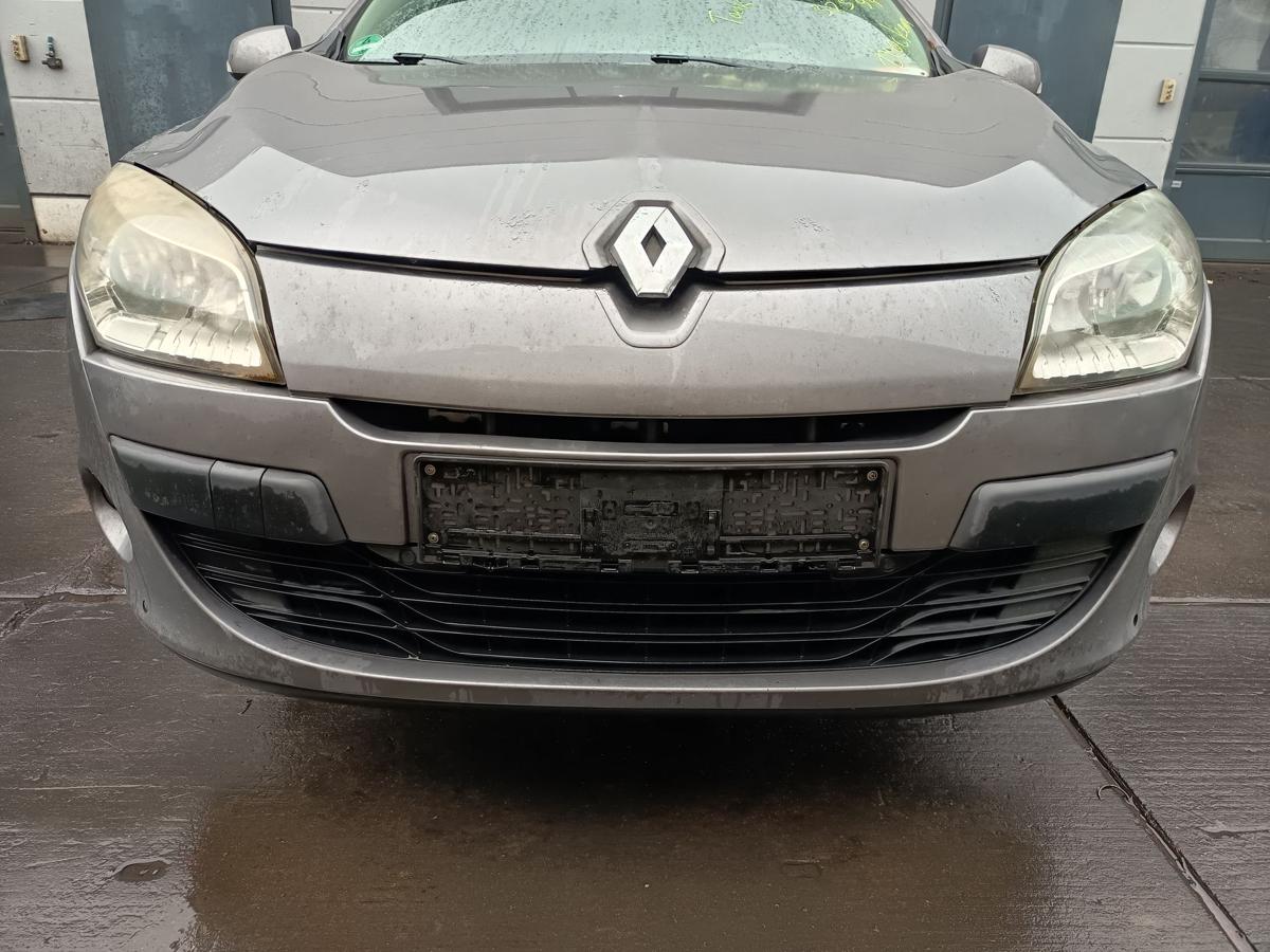 Renault Megane III Kombi orig Stoßstange vorne TEKNG Grau vor Facelift Bj 2010