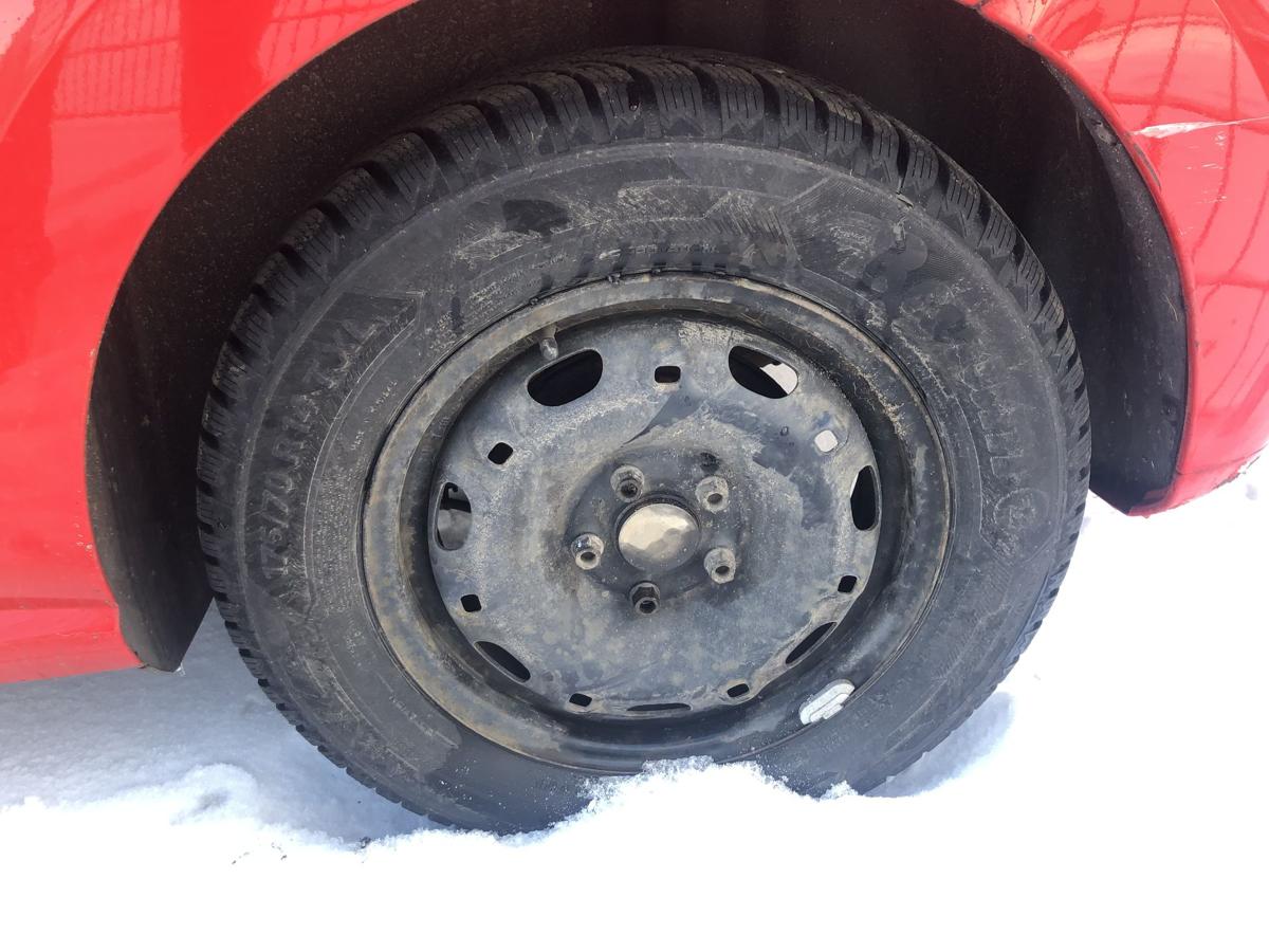 VW Polo 6R Komplettradsatz Stahl 14 Zoll Winterr&auml;der