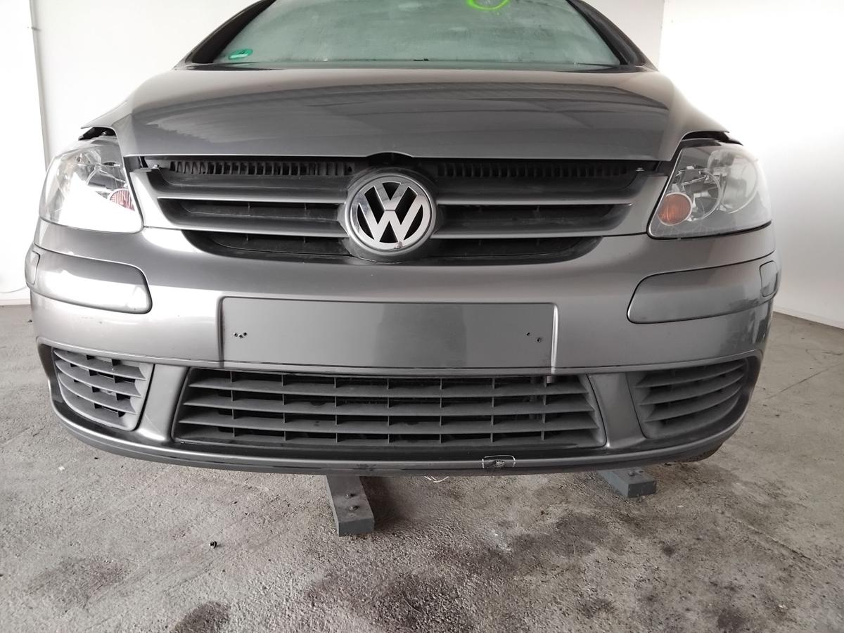 VW Golf Plus 5M original Sto&szlig;stange Sto&szlig;f&auml;nger vorn SRA BJ2006 LA7T unitedgrey