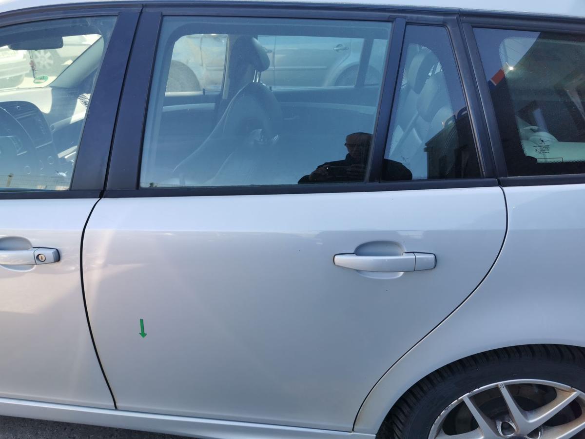 Saab 9-3 YS3 Kombi Tür Autotür Rohbautür Fondtür hinten links 309 Kristallsilber