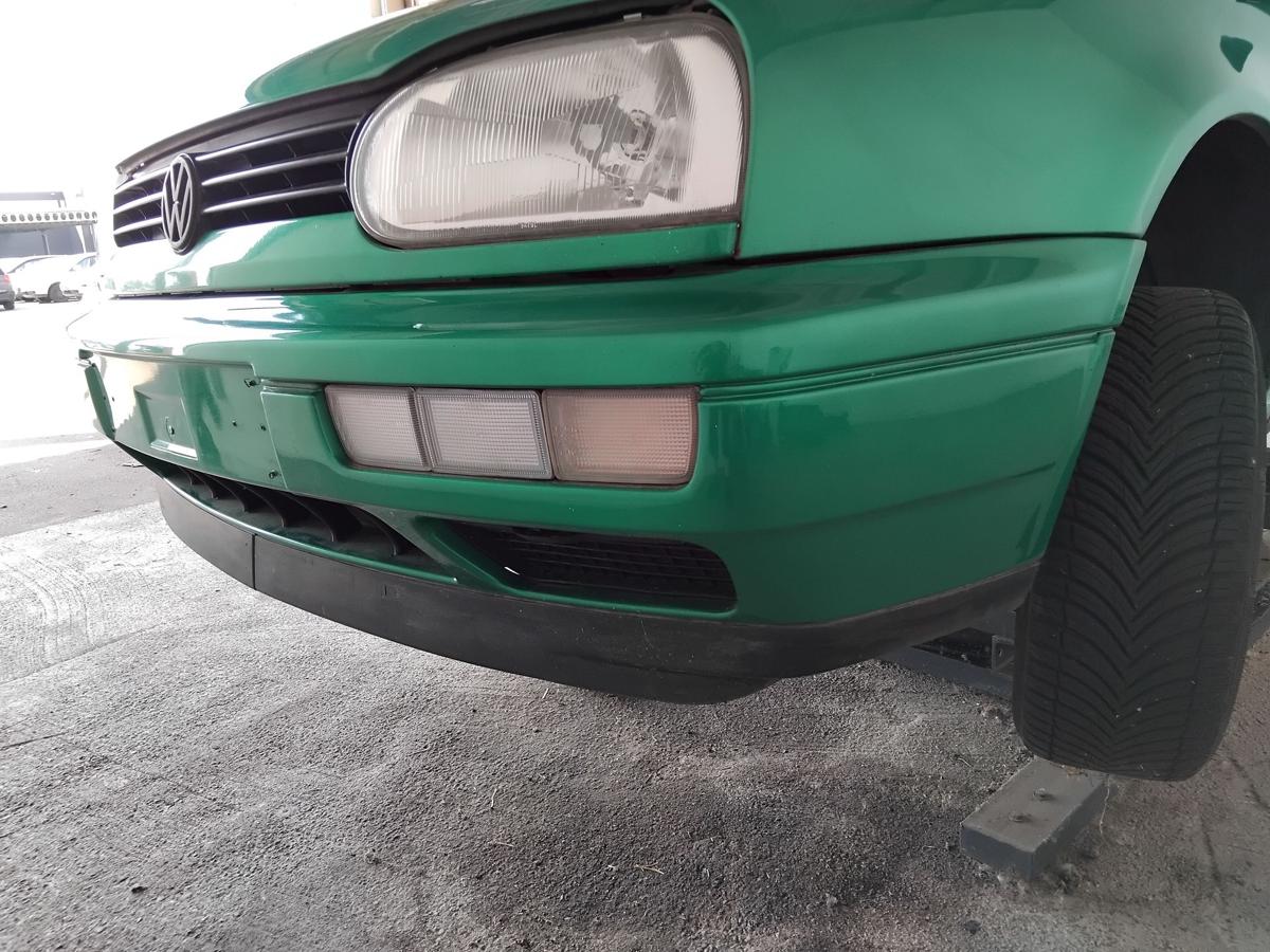 VW Golf 3 original Sto&szlig;stange Stossf&auml;nger vorn LD6P fashiongr&uuml;nmetallic BJ1995