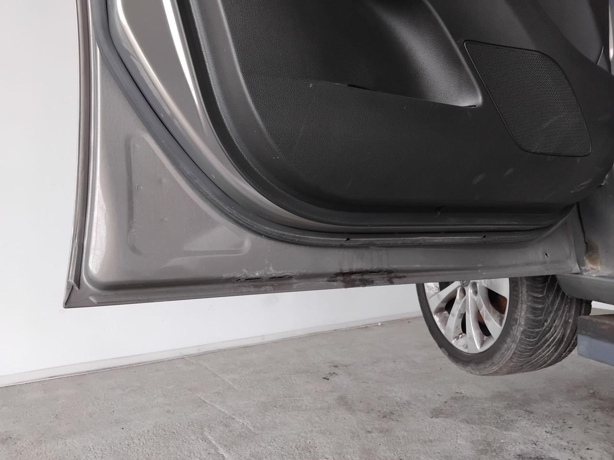 Opel Meriva B Tür vorn links Fahrertür GJM Muskatgrau BJ2012 Rohbau