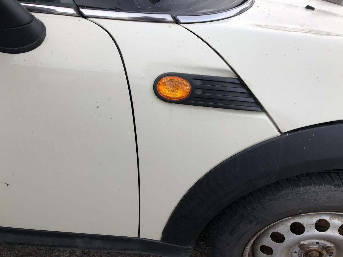 BMW Mini R56 Kotflügel rechts Fender Pepper White Radkasten Radabdeckung