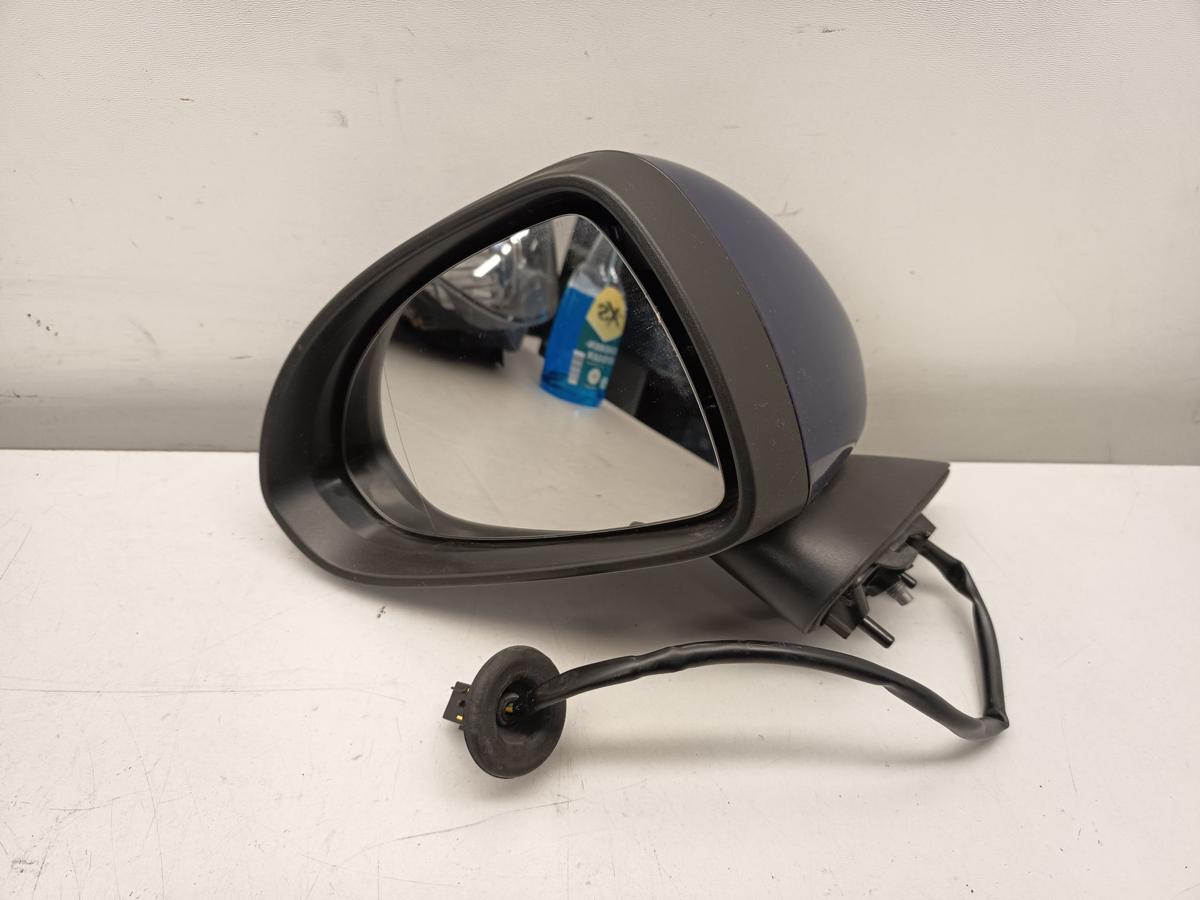 Opel Corsa D orig elektrisch verstellbarer Spiegel links Z20Z Blau Bj 2012